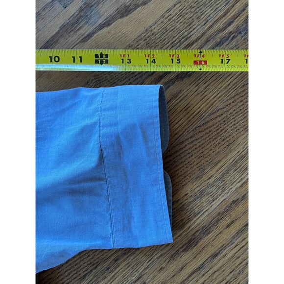 ALLSAINTS Gray Cotton Short Sleeve Button Up Shirt Top Mens Size XXL - Picture 9 of 12